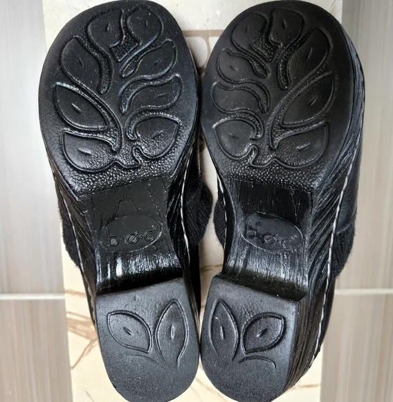 B.O.C. DAPHNIS Clog - BLACK SIZE 6 - Picture 9 of 10